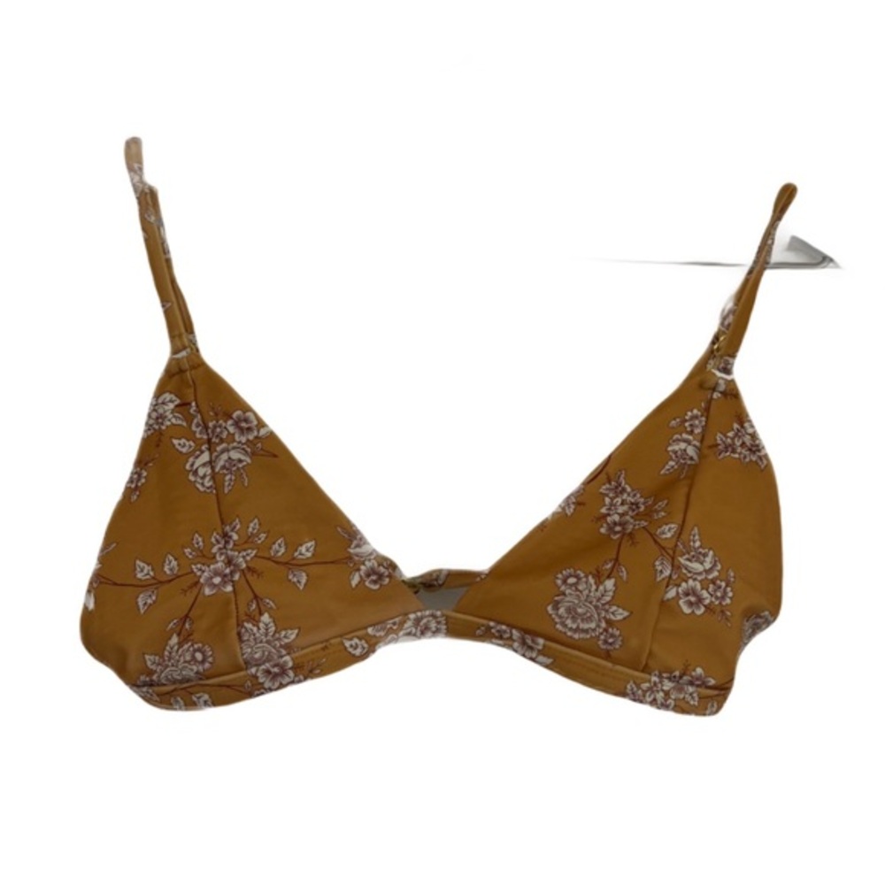 Rove Floral Anthropologie Bikini Top Large